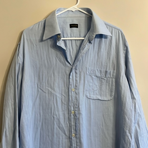 Valentino Other - Men’s light blue Valentino dress shirt 42 16 1/2